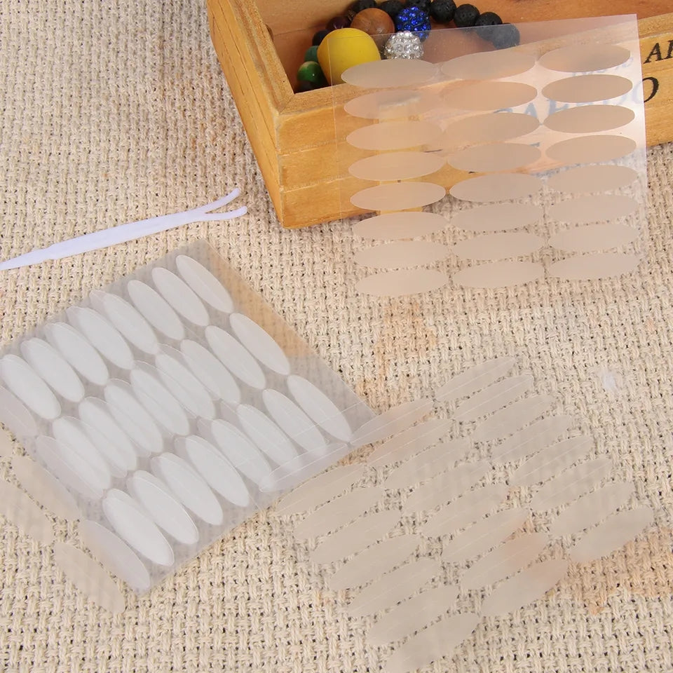 96 patchs XXL paupières tombantes transparents