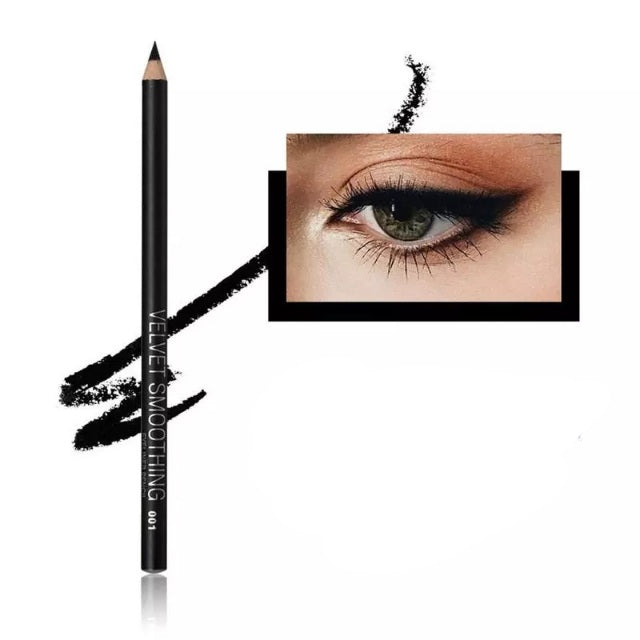 Long Crayon Eyeliner Smokey Eyes Waterproof NOIR
