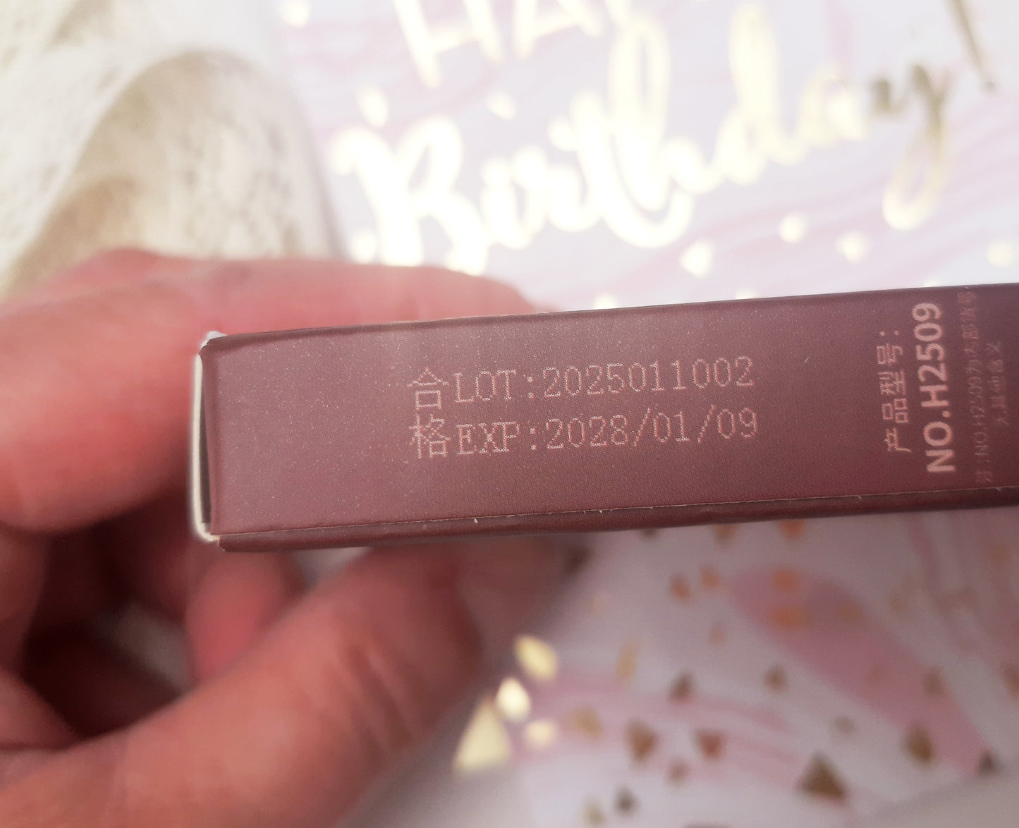 Palette fards à paupières maquillage beige marron