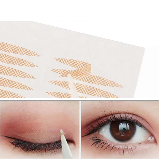 80 patchs beige peau lifting paupières tombantes