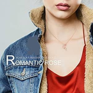 Collier coeur rose amour zircons gold