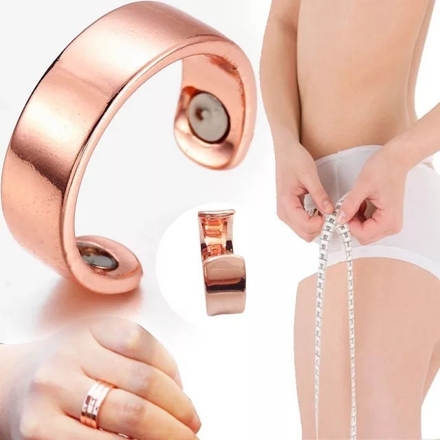 Bague magnétique réglable cuivre mixte
