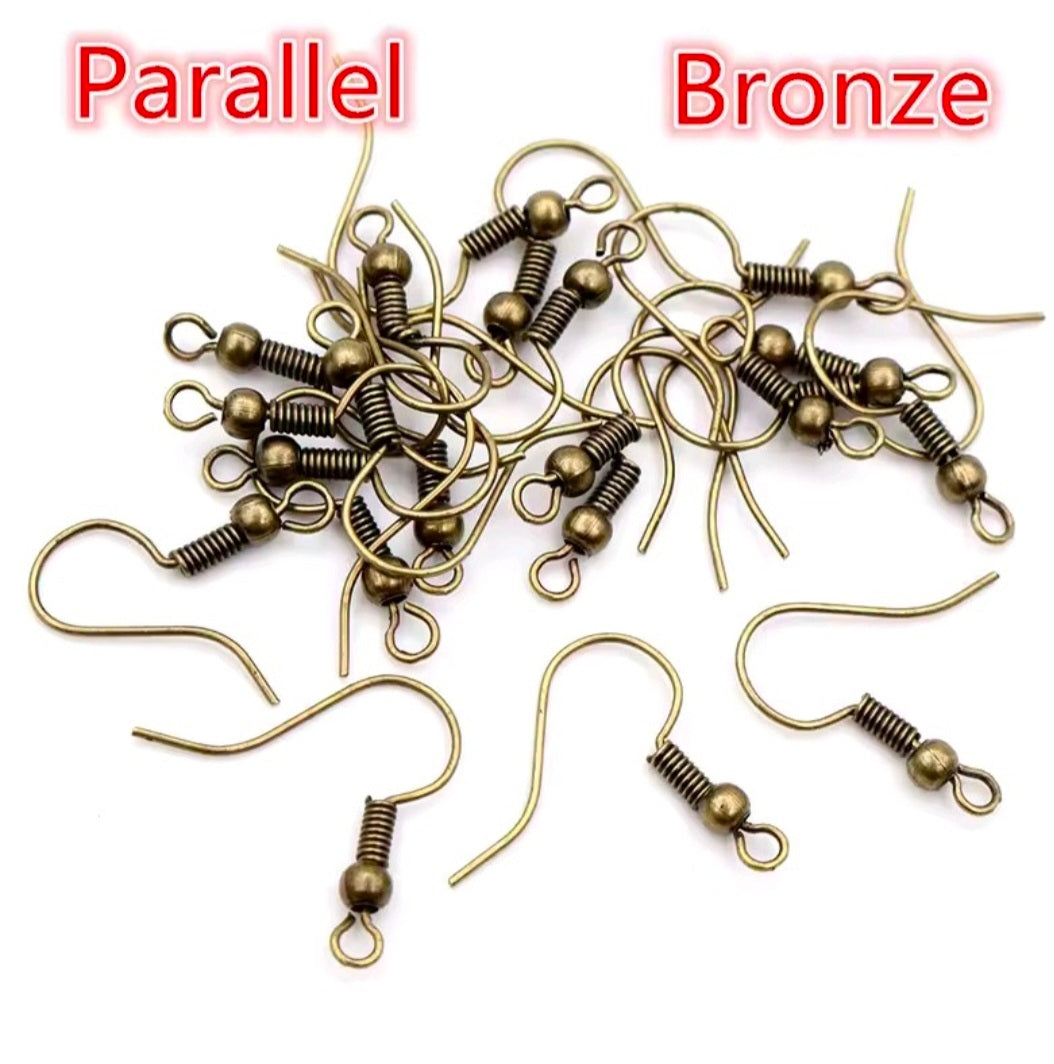 20 crochets pour création de boucles d'oreilles