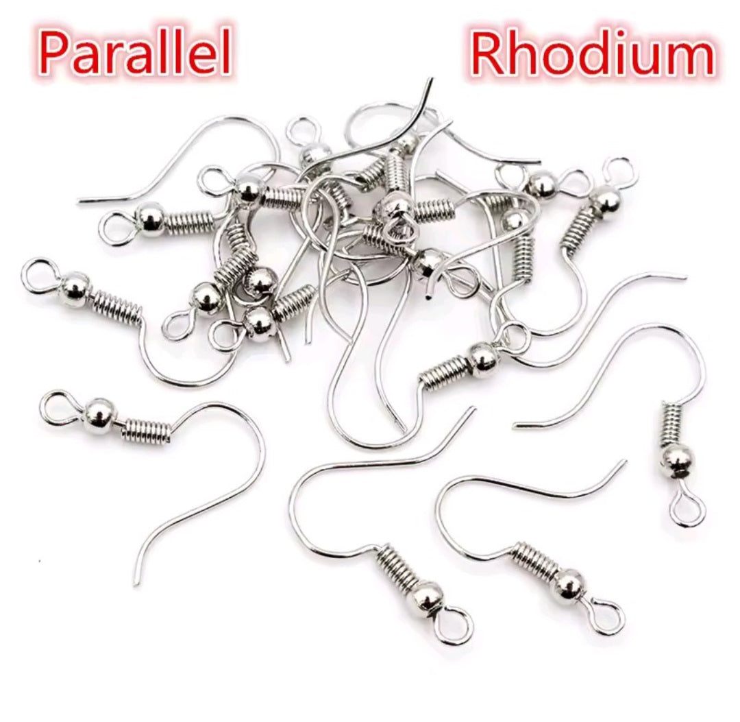 20 crochets pour création de boucles d'oreilles