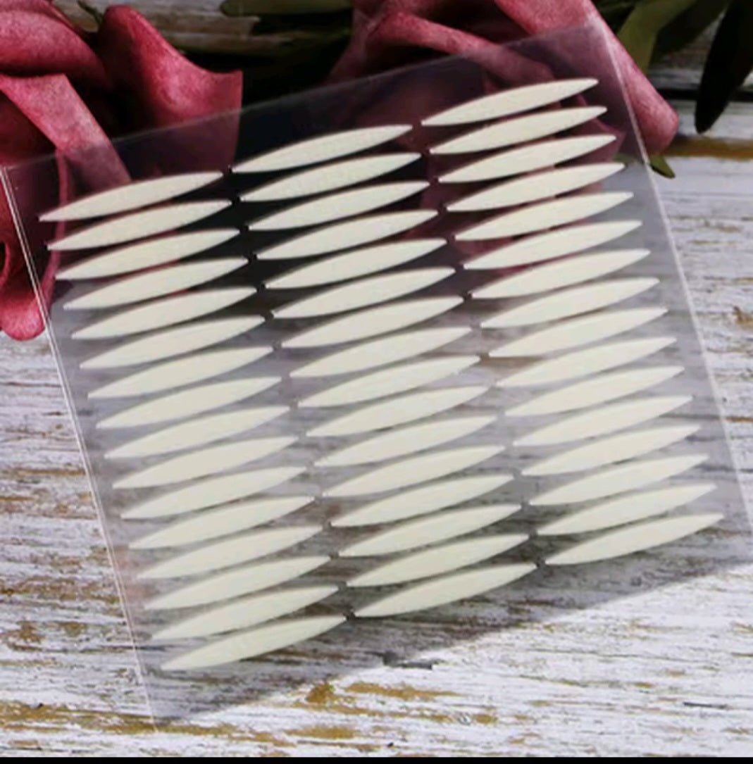 240 patchs paupières tombantes lifting forme olive transparents