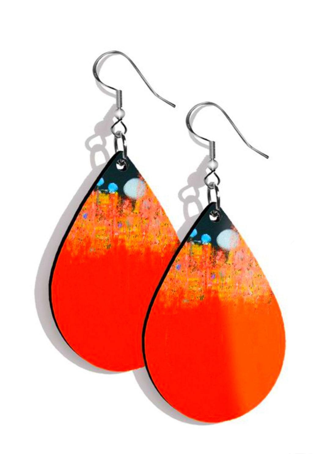 Boucles d'oreilles de l'artiste Frédéric Hartmann