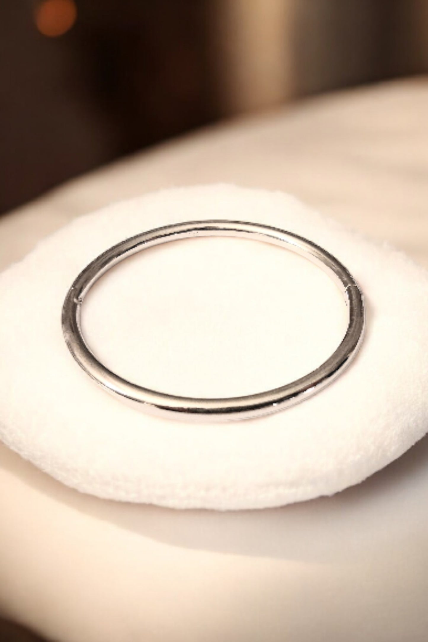 Bracelet jonc argent 925 poinçonné