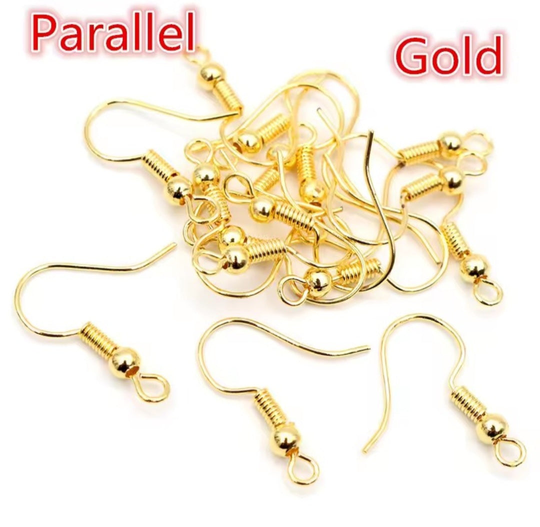 20 crochets pour création de boucles d'oreilles