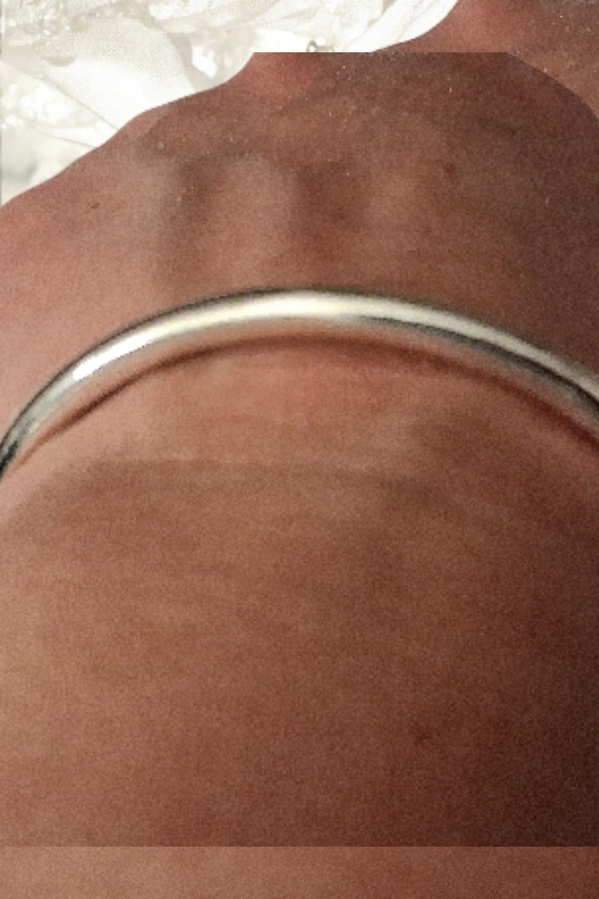 Bracelet jonc argent 925 poinçonné