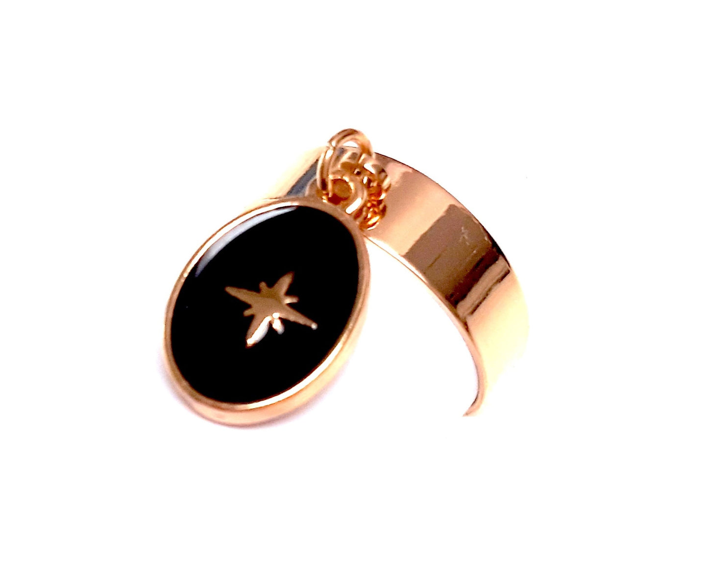 ONYX epoxy enamel ring