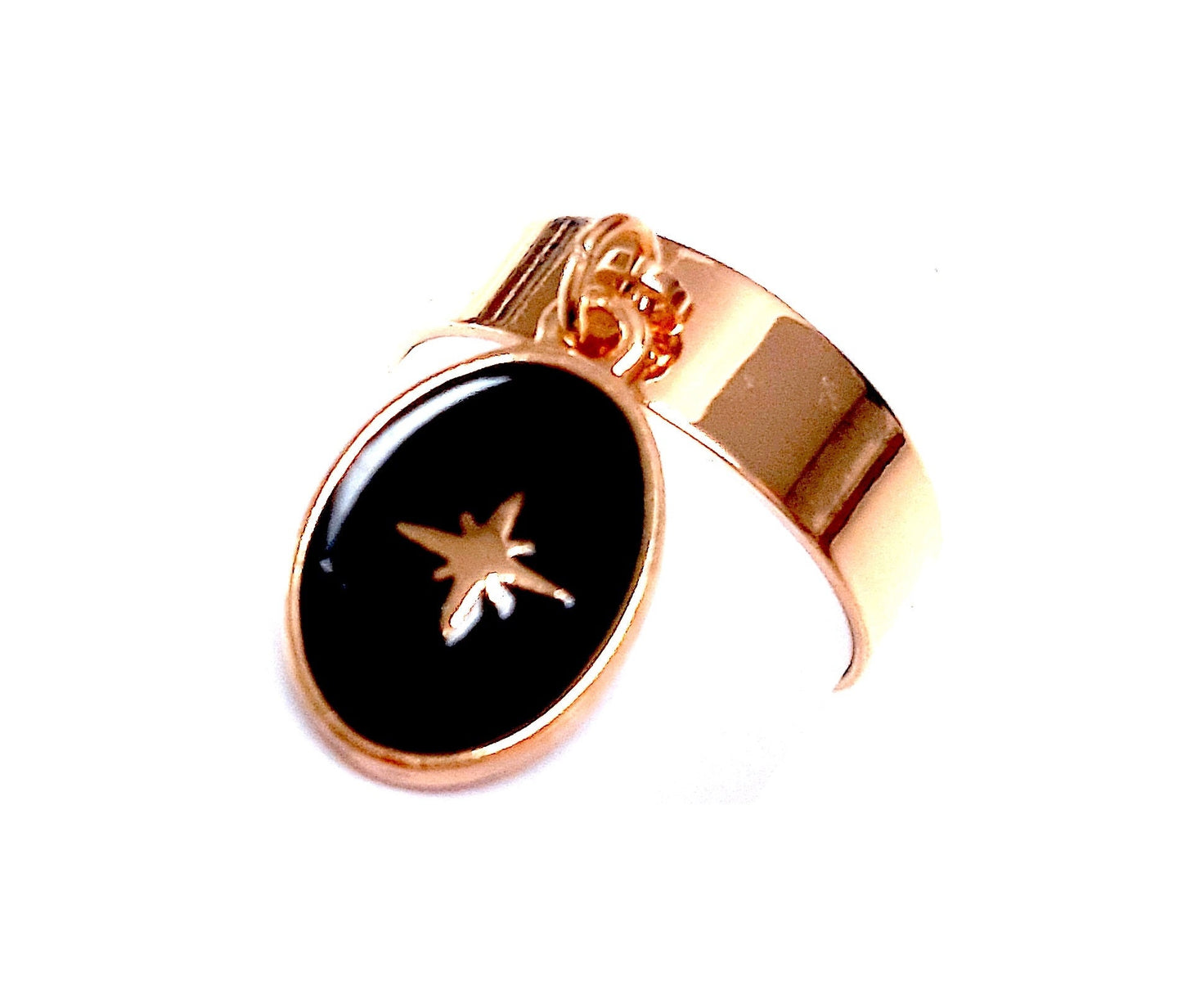 ONYX epoxy enamel ring