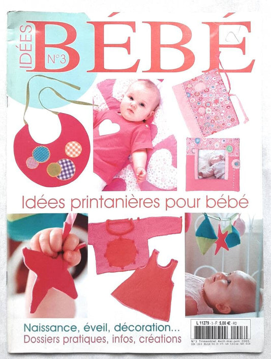 Magazine de collection couture et création bébé Idees Bébé 3