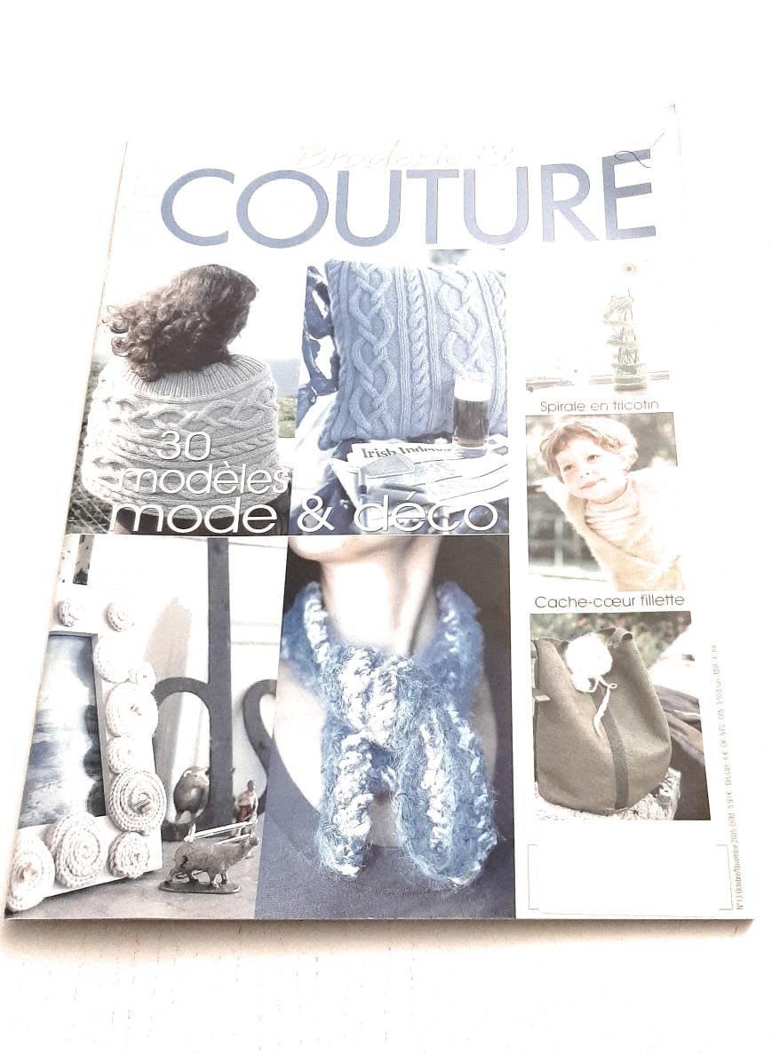 Couture collection magazine and fashion and decoration creation